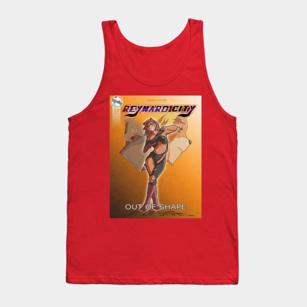 Out of Shape original cover (art by Susie Gander) Tank Top by Reynard City